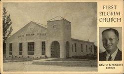 First Pilgrim Church Miami, FL Postcard Postcard