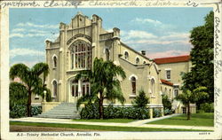 Trinity Methodist Church Postcard