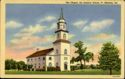 The Chapel, the Infantry School Fort Benning, GA Postcard Postcard