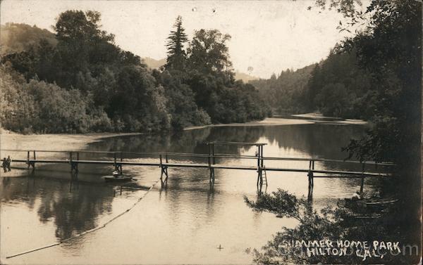 Summer Home Park Hilton, CA Postcard