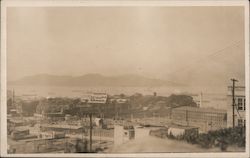 Rare View of PPIE Grounds from Hill San Francisco, CA Postcard Postcard Postcard