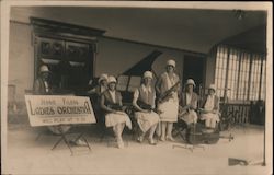 Jessie Filer's Ladies Orchestra England Performers & Groups Postcard Postcard Postcard