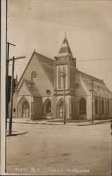 First M. E. Church Postcard