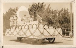 Parade Float Postcard