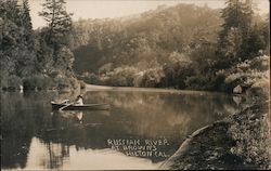 Russian River at Brown's Postcard