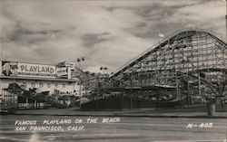 Famous Playland on the Beach Postcard