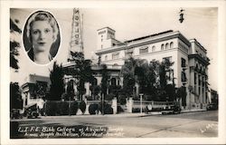 LIFE Bible College of Angelus Temple Los Angeles, CA Postcard Postcard Postcard