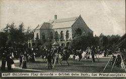 Childrens Play Grounds, Golden Gate Park San Francisco, CA Postcard Postcard Postcard