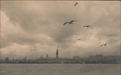 View of City From Sea San Francisco, CA Postcard Postcard Postcard