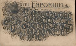 Rare: The Emporium Department Store Management Photo San Francisco, CA Postcard Postcard Postcard