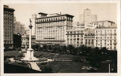 Union Square San Francisco, CA Postcard Postcard Postcard