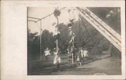 Children Having Great Fun on Playground Postcard Postcard Postcard