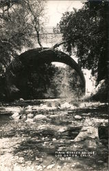 Main Street Bridge Los Gatos, CA Postcard Postcard Postcard