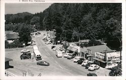 Street Scene Monte Rio, CA Postcard Postcard Postcard