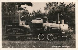 Miniature Railroad - Herbert Fleishhacker Playfield San Francisco, CA Postcard Postcard Postcard