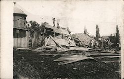 Cuthberke Building After the Cyclone Disasters Postcard Postcard Postcard