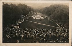 May Fete University of Washington 1912 Postcard