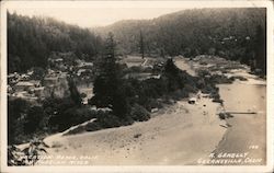 View on Russian River Postcard