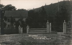 Residence Guerneville, CA Belden & Upp Photo Postcard Postcard Postcard