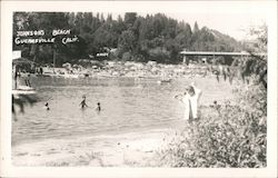 Johnson's Beach Guerneville, CA Hasek Photo Postcard Postcard Postcard