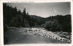 Johnsons Beach Guerneville, CA Postcard Postcard Postcard