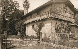 Old home of Genl. Vallejo brought around the horn from Switzerland Postcard