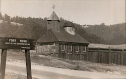 Fort Ross - Built by the Russians in 1812 California Postcard Postcard Postcard