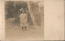 Snapshot of Girl Postcard