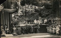 Scene From Play, Bohemian Club Grove Monte Rio, CA Postcard Postcard Postcard