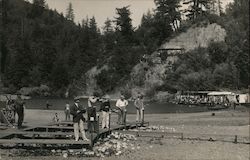 Shotgun Trap Shooting, Bohemian Grove Postcard