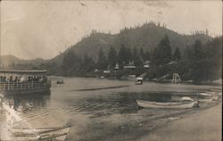 Boats on Beach Postcard