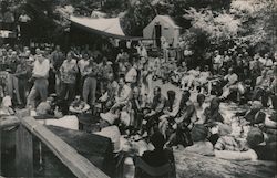 Group Gathered and Enjoying the Show Monte Rio, CA Postcard Postcard Postcard