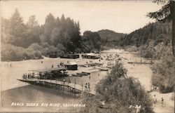 Beach Scene Postcard