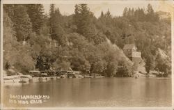 Boat Landing Rio Nido, CA Postcard Postcard Postcard