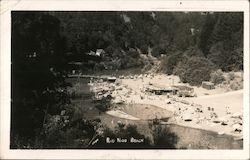 Pool on Beach Rio Nido, CA Postcard Postcard Postcard