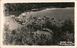 River View Rio Nido, CA Postcard Postcard Postcard