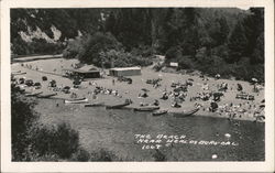 The Beach Near Healdsburg California Postcard Postcard Postcard