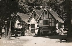 Shops or Resort Postcard