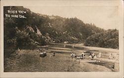 River View Rio Nido, CA Postcard Postcard Postcard