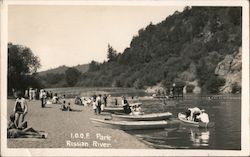 I.O.O.F. Park, Russian River Guerneville, CA Postcard Postcard Postcard