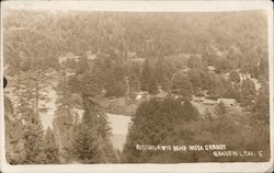 Russian River Bend, Mesa Grande Postcard