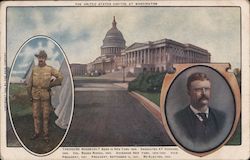 Theodore Roosevelt Portraits, White House Postcard