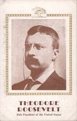 Theodore Roosevelt Postcard Postcard Postcard