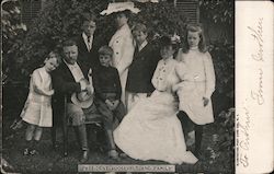 President Roosevelt and Family Theodore Roosevelt Postcard Postcard Postcard