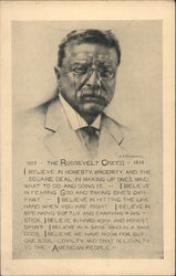 President Theodore Rooselvelt Postcard