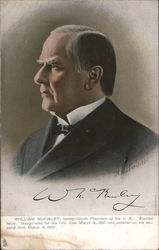 William McKinley, twenty-fourth President of the U.S. Postcard