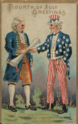 Fourth of July Greetings Postcard