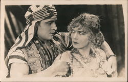 Rudolfo Valenino and Agnes Ayres Celebrities Postcard Postcard Postcard