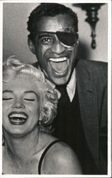 Marilan Monroe, Sammy Davis Postcard