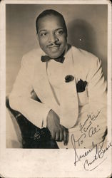 Count Basie, Autographed "To Al" Performers & Groups Postcard Postcard Postcard